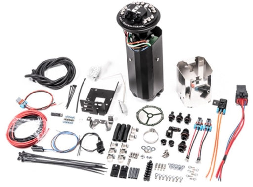 Radium Nissan R32 GT-R Fuel Hanger Surge Tank Brushless TI Auto E5LM - Pumps Not Included - Premium Surge Tanks from Radium Engineering - Just $778.95! Shop now at WinWithDom INC. - DomTuned