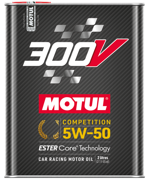 Motul 2L 300V Competition 5W50 - Premium Motor Oils from Motul - Just $382.82! Shop now at WinWithDom INC. - DomTuned