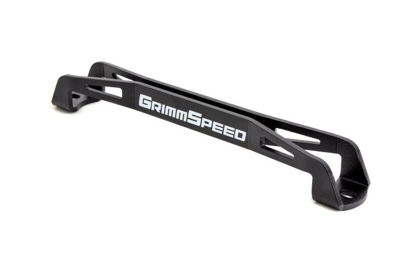 GrimmSpeed 08-18 Subaru WRX/STI Lightweight Battery Tie Down - Black - Premium Battery Tiedowns from GrimmSpeed - Just $39! Shop now at WinWithDom INC. - DomTuned