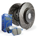 EBC S6 Brake Pad and Rotor Kit - Premium Brake Rotors - Slot & Drilled from EBC - Just $294.04! Shop now at WinWithDom INC. - DomTuned