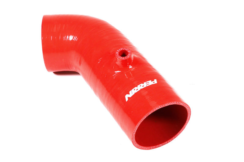 Perrin 22-23 Subaru BRZ/Toyota GR86 Silicone Inlet Hose (3in. ID / SS Wire) - Red - Premium Hoses from Perrin Performance - Just $148.75! Shop now at WinWithDom INC. - DomTuned