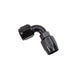 Russell Performance -8 AN Black 90 Degree Full Flow Hose End - Premium Fittings from Russell - Just $18.86! Shop now at WinWithDom INC. - DomTuned