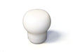 Fat Head Delrin Shift Knob (White): Universal 12x1.25 - Premium Shift Knobs from Torque Solution - Just $49.99! Shop now at WinWithDom INC. - DomTuned