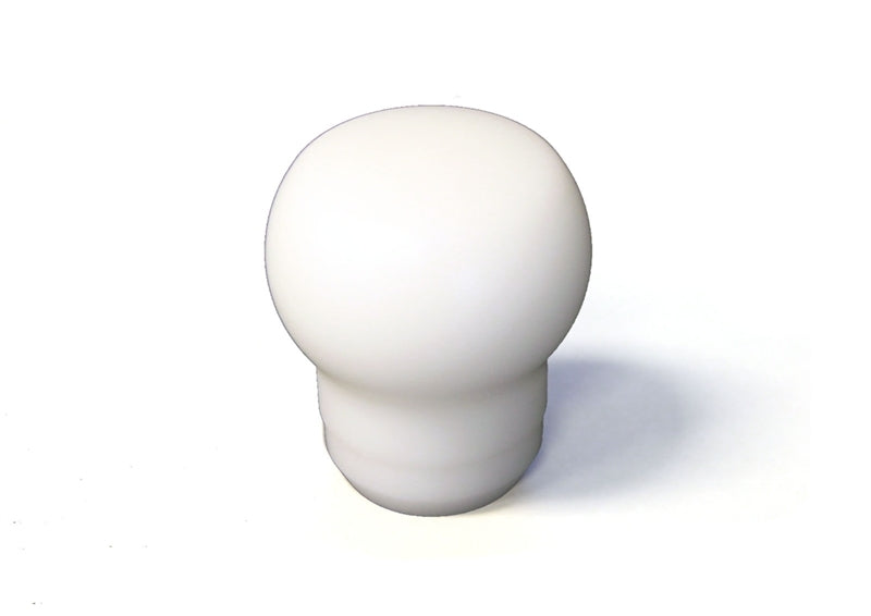 Fat Head Delrin Shift Knob (White): Universal 12x1.25 - Premium Shift Knobs from Torque Solution - Just $49.99! Shop now at WinWithDom INC. - DomTuned