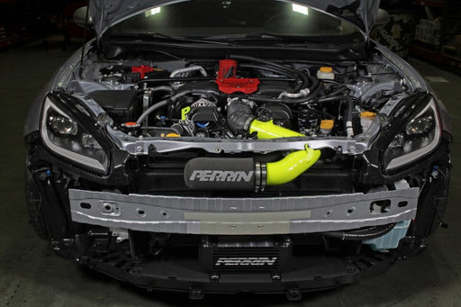 Perrin 22-23 Subaru BRZ/GR86 Cold Air Intake - Neon Yellow - Premium Cold Air Intakes from Perrin Performance - Just $416.50! Shop now at WinWithDom INC. - DomTuned