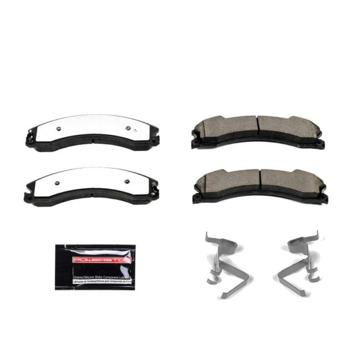 Power Stop 12-19 Chevrolet Silverado 2500 HD Front or Rear Z36 Truck & Tow Brake Pads w/Hardware - Premium Brake Pads - Performance from PowerStop - Just $92.87! Shop now at WinWithDom INC. - DomTuned