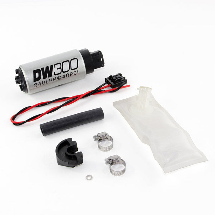 DeatschWerks 94+ Nissan 240sx/Silvia S14/S15 DW300 340 LPH In-Tank Fuel Pump w/ Install Kit - Premium Fuel Pumps from DeatschWerks - Just $169.00! Shop now at WinWithDom INC. - DomTuned