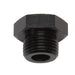 Russell Performance -6 AN Straight Thread Plug (Black) - Premium Fittings from Russell - Just $3.95! Shop now at WinWithDom INC. - DomTuned