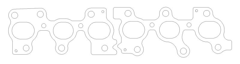 Cometic Toyota 2JZGTE 93-UP 2 PC. Exhaust Manifold Gasket .030 inch 1.600 inch X 1.220 inch Port - Premium Exhaust Gaskets from Cometic Gasket - Just $83.62! Shop now at WinWithDom INC. - DomTuned