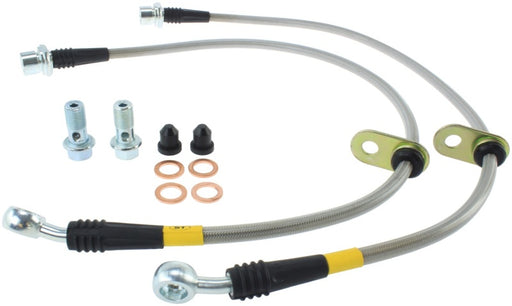 StopTech Stainless Steel Front Brake lines for 95-04 Toyota Tacoma - Premium Brake Line Kits from Stoptech - Just $71.07! Shop now at WinWithDom INC. - DomTuned