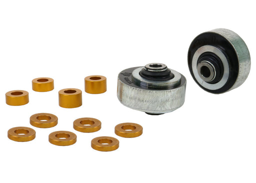 Whiteline 07-14 Subaru WRX STI Sedan/Hatch Front Control Arm Lower Inner Rear Bushing Kit - Premium Bushing Kits from Whiteline - Just $158.88! Shop now at WinWithDom INC. - DomTuned