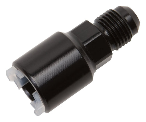 Russell Performance -6 AN male to 5/16in SAE quick-disconnect female (Black Single) - Premium Fittings from Russell - Just $8.96! Shop now at WinWithDom INC. - DomTuned