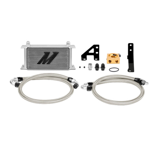 Mishimoto 15 Subaru STI Thermostatic Oil Cooler Kit - Silver - Premium Oil Coolers from Mishimoto - Just $604.95! Shop now at WinWithDom INC. - DomTuned