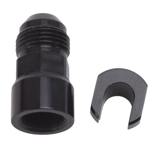 Russell Performance -8AN Male to 3/8in SAE Quick-Disconnect Female (Black Single) - Premium Fittings from Russell - Just $11.66! Shop now at WinWithDom INC. - DomTuned