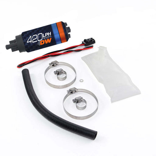 Deatschwerks DW420 Series 420lph In-Tank Fuel Pump w/ Install Kit For 90-96 300ZX Z32 - Premium Fuel Pumps from DeatschWerks - Just $189! Shop now at WinWithDom INC. - DomTuned