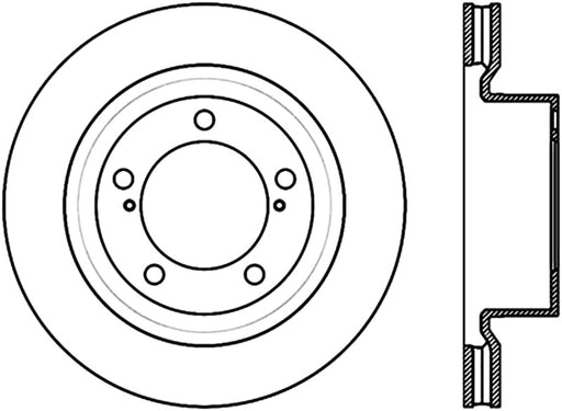 StopTech Sport Slot 08-12 Toyota Sequoia / 07-12 Tundra Slotted Right Front CRYO Rotor - Premium Brake Rotors - Slotted from Stoptech - Just $231.69! Shop now at WinWithDom INC. - DomTuned