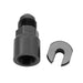 Russell Performance -6 AN male to 1/4in SAE Quick-Disconnect Female (Black Single) - Premium Fittings from Russell - Just $15.95! Shop now at WinWithDom INC. - DomTuned