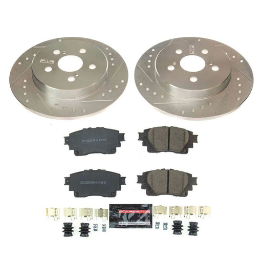 Power Stop 2019 Toyota Corolla Rear Z23 Evolution Sport Brake Kit - Premium Brake Kits - Performance D&S from PowerStop - Just $170.44! Shop now at WinWithDom INC. - DomTuned