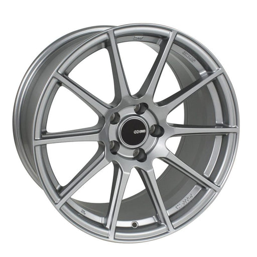 Enkei TS10 17x8 5x100 45mm Offset 72.6mm Bore Grey Wheel - Premium Wheels - Cast from Enkei - Just $283! Shop now at WinWithDom INC. - DomTuned