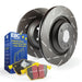 EBC S9 Brake Pad and Rotor Kit - Premium Brake Rotors - Slotted from EBC - Just $350.47! Shop now at WinWithDom INC. - DomTuned