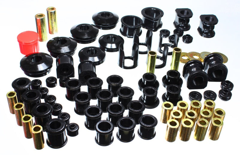 Energy Suspension 89-94 Nissan 240SX (S13) Black Hyper-Flex Master Bushing Set - Premium Bushings - Full Vehicle Kits from Energy Suspension - Just $240.42! Shop now at WinWithDom INC. - DomTuned