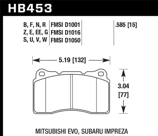 Hawk 03-06 Evo / 04-09 STi / 09-10 Genesis Coupe (Track Only) / 2010 Camaro SS HT-10  Race Front Bra - Premium Brake Pads - Racing from Hawk Performance - Just $262.79! Shop now at WinWithDom INC. - DomTuned