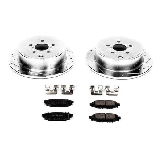 Power Stop 13-16 Subaru BRZ Rear Z23 Evolution Sport Brake Kit - Premium Brake Kits - Performance D&S from PowerStop - Just $237.78! Shop now at WinWithDom INC. - DomTuned