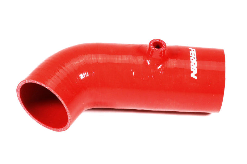 Perrin 22-23 Subaru BRZ/Toyota GR86 Silicone Inlet Hose (3in. ID / SS Wire) - Red - Premium Hoses from Perrin Performance - Just $148.75! Shop now at WinWithDom INC. - DomTuned