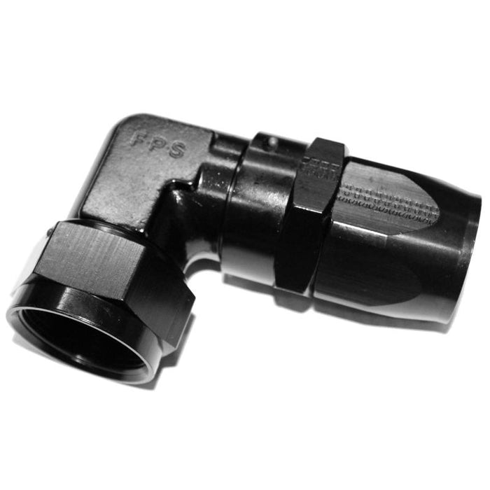 Fragola -20AN x 90 Degree Low Profile Forged Hose End - Black - Premium Fittings from Fragola - Just $156.46! Shop now at WinWithDom INC. - DomTuned