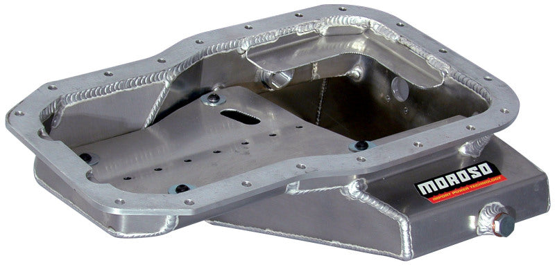 Moroso Toyota 3SGT 2.0L Turbo/5SFE Non Turbo Road Race Baffled Wet Sump 6.25qt 7-9/16in Alum Oil Pan - Premium Oil Pans from Moroso - Just $619.99! Shop now at WinWithDom INC. - DomTuned