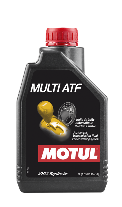 Motul 1L Transmission MULTI ATF 100% Synthetic - Premium Gear Oils from Motul - Just $160.42! Shop now at WinWithDom INC. - DomTuned