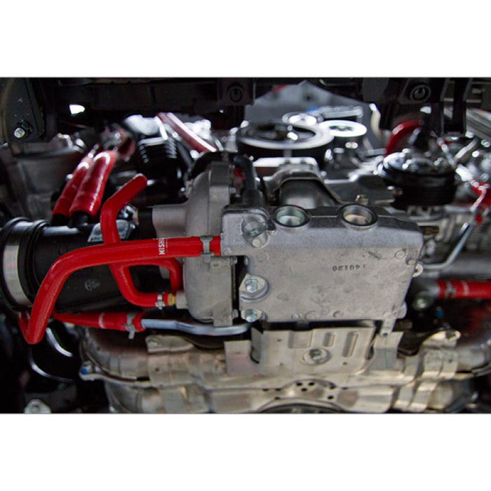 Mishimoto 2015 Subaru WRX Red Silicone Radiator Coolant Ancillary Hoses Kit - Premium Hoses from Mishimoto - Just $171.95! Shop now at WinWithDom INC. - DomTuned