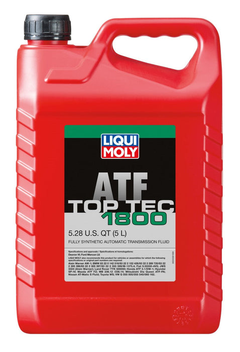 LIQUI MOLY 5L Top Tec ATF 1800 - Premium Gear Oils from LIQUI MOLY - Just $213.96! Shop now at WinWithDom INC. - DomTuned