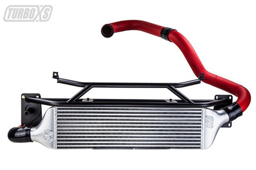 Turbo XS FMIC for 15-16 Subaru WRX - Wrinkle Red Pipes - Premium Intercooler Kits from Turbo XS - Just $1956.42! Shop now at WinWithDom INC. - DomTuned
