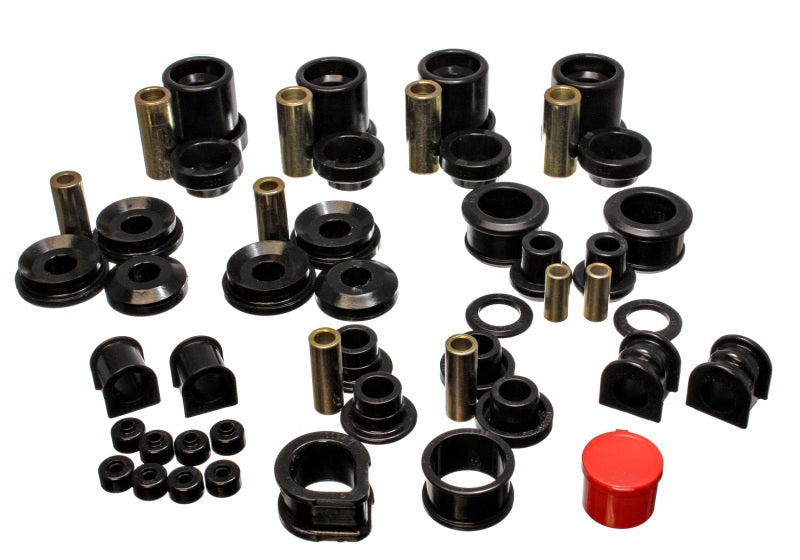 Energy Suspension 90-96 Nissan 300ZX Black Hyper-Flex Master Bushing Set (Sway bar end link bushings - Premium Bushings - Full Vehicle Kits from Energy Suspension - Just $283.85! Shop now at WinWithDom INC. - DomTuned
