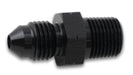 Vibrant BSPT Adapter Fitting -8 AN to 3/8in -19 - Premium Fittings from Vibrant - Just $7.59! Shop now at WinWithDom INC. - DomTuned