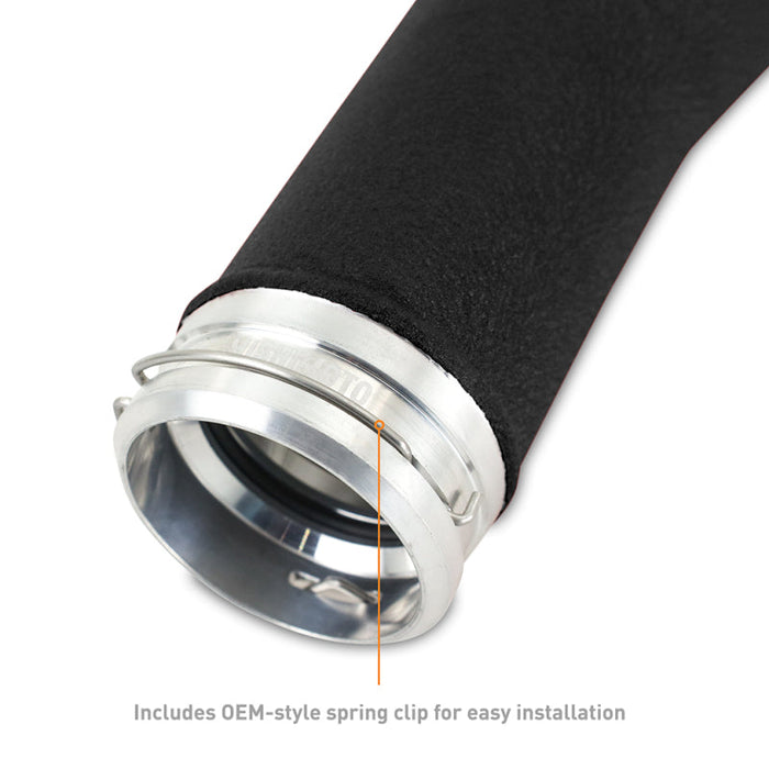 Mishimoto 2022+ Subaru WRX Charge Pipe Micro - Wrinkle Black - Premium Intercooler Pipe Kits from Mishimoto - Just $294.95! Shop now at WinWithDom INC. - DomTuned