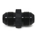 Russell Performance -6 AN Flare Union (Black) - Premium Fittings from Russell - Just $3.95! Shop now at WinWithDom INC. - DomTuned