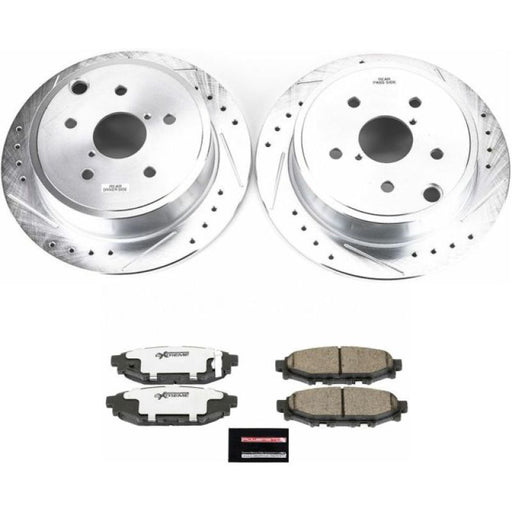 Power Stop 15-19 Subaru WRX Rear Z26 Street Warrior Brake Kit - Premium Brake Kits - Performance D&S from PowerStop - Just $354.49! Shop now at WinWithDom INC. - DomTuned