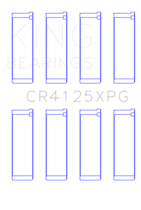 King Subaru EJ20/EJ22/EJ25 (Suites 52mm Journal Size) (Size STDX) Tri-Metal Perf Rod Bearing Set - Premium Bearings from King Engine Bearings - Just $77.14! Shop now at WinWithDom INC. - DomTuned