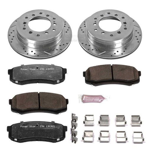 Power Stop 03-09 Lexus GX470 Rear Z36 Truck & Tow Brake Kit - Premium Brake Kits - Performance D&S from PowerStop - Just $290.20! Shop now at WinWithDom INC. - DomTuned