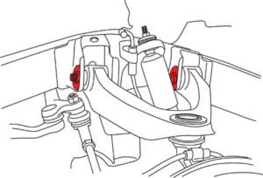 SPC Performance 98-04 Nissan Frontier Front Cam Bolt (2) - Premium Camber Kits from SPC Performance - Just $36.58! Shop now at WinWithDom INC. - DomTuned