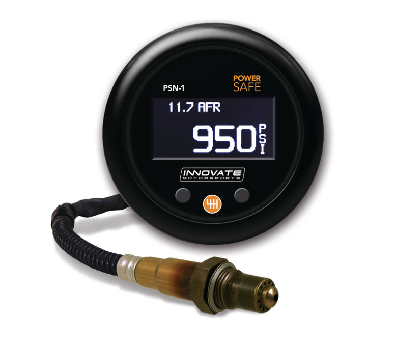 Innovate PSN-1 PowerSafe Nitrous Bottle Pressure / Wideband O2 Gauge Kit - Premium Gauges from Innovate Motorsports - Just $470.62! Shop now at WinWithDom INC. - DomTuned