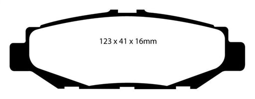 EBC 93-97 Lexus GS300 3.0 Redstuff Rear Brake Pads - Premium Brake Pads - Performance from EBC - Just $107.21! Shop now at WinWithDom INC. - DomTuned