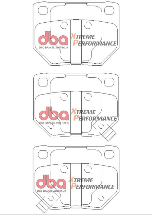 DBA 06-07 Subaru WRX XP650 Rear Brake Pads - Premium Brake Pads - Performance from DBA - Just $101.82! Shop now at WinWithDom INC. - DomTuned