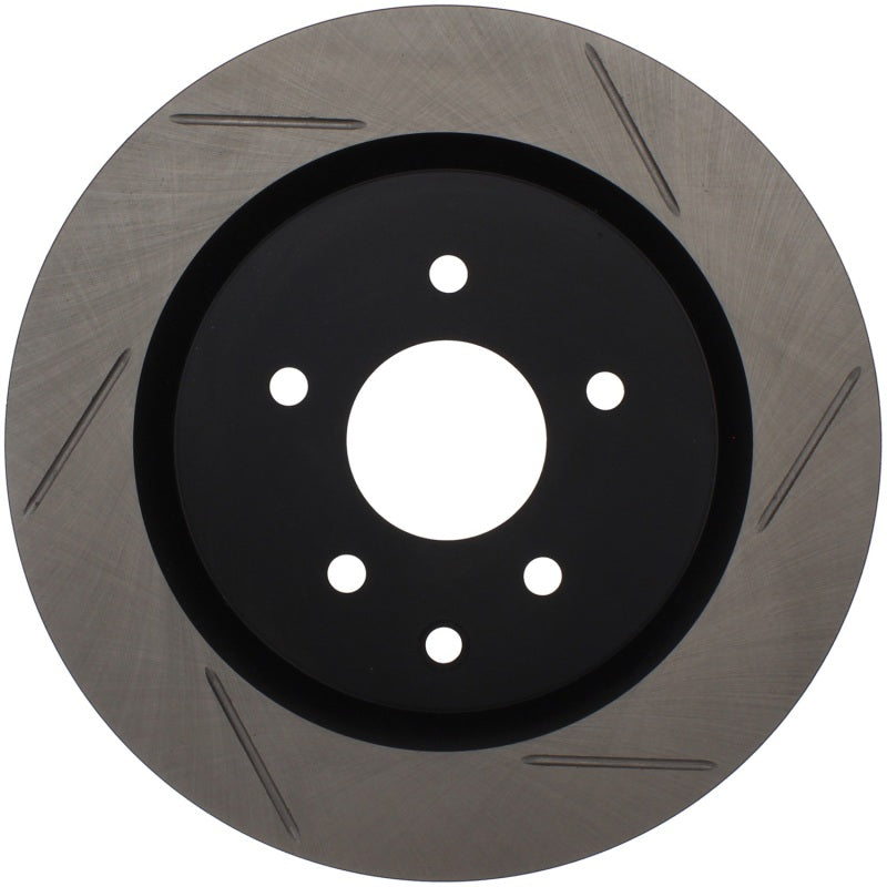 StopTech Power Slot 08-09 BMW 135i Coupe Front Right Slotted Rotor