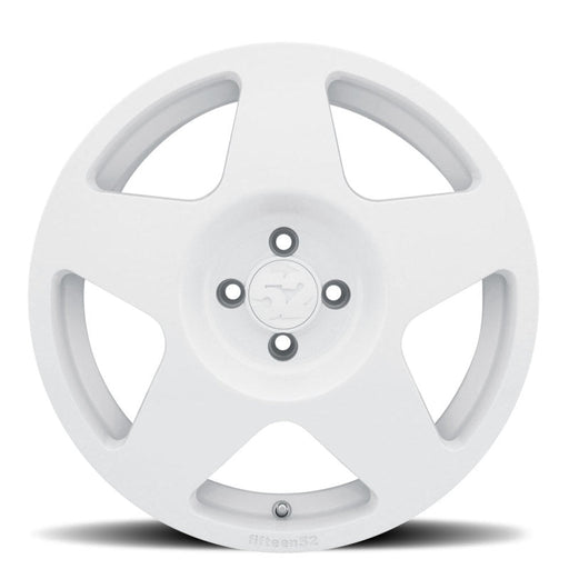 fifteen52 Tarmac 17x7.5 4x108 42mm ET 63.4mm Center Bore Rally White Wheel - Premium Wheels - Cast from fifteen52 - Just $275! Shop now at WinWithDom INC. - DomTuned