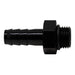 DeatschWerks 6AN ORB Male to 3/8in Male Triple Barb Fitting (Incl O-Ring) - Anodized Matte Black - Premium Fittings from DeatschWerks - Just $10! Shop now at WinWithDom INC. - DomTuned