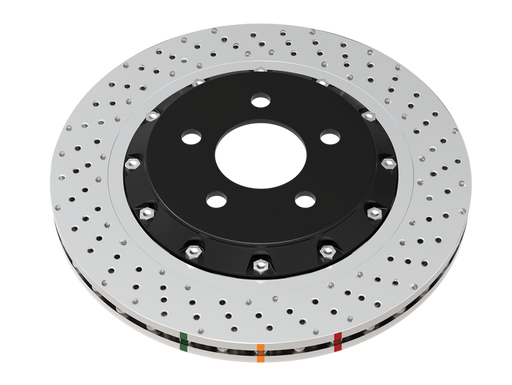 DBA 2020+ Chevrolet Corvette C8 Z51 Rear Crossdrilled 5000 Series Rotor - Premium Brake Rotors - 2 Piece from DBA - Just $800.11! Shop now at WinWithDom INC. - DomTuned