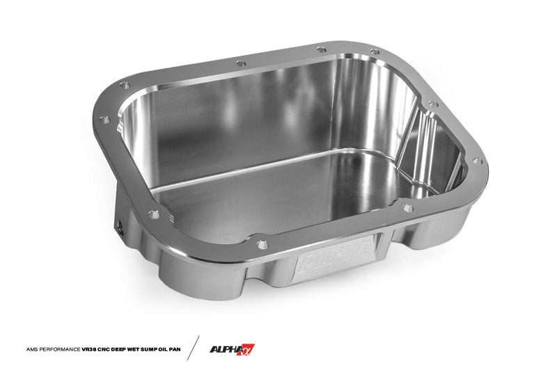 AMS Performance 09-11 Nissan GT-R (CBA) / 2012+ Nissan GT-R (DBA) Alpha CNC Billet VR38 Oil Pan - Premium Oil Pans from AMS - Just $826.39! Shop now at WinWithDom INC. - DomTuned